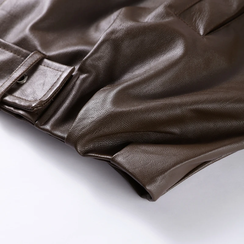 Raven Belted Leather Jacket – Effortless Cool Vibe