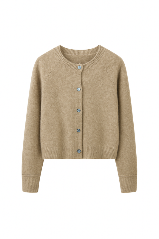 Merino Wool Elegance Cardigan