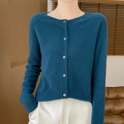 Merino Wool Elegance Cardigan