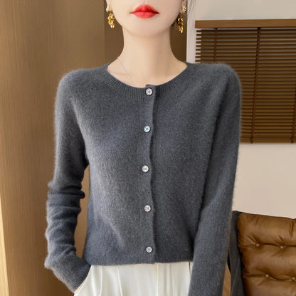 Merino Wool Elegance Cardigan