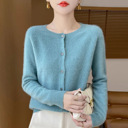 Merino Wool Elegance Cardigan